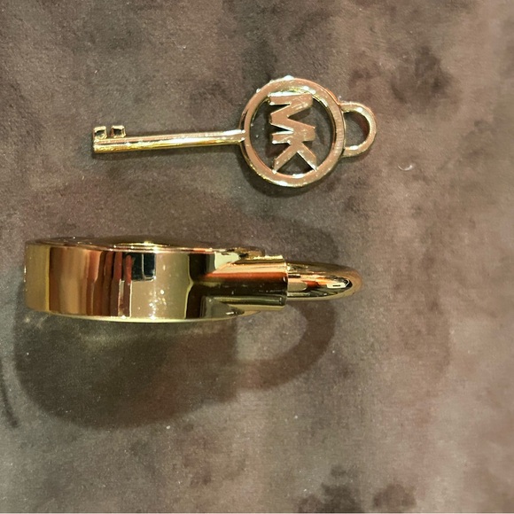 Michael Kors Gold Padlock and Key - Picture 4 of 8